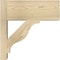 Ekena Millwork Funston Block Rough Sawn Outlooker, Douglas Fir, 8"W x 18"D x 18"H OUT08X18X18FST05RDF - alternate 2